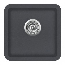 Гранітна мийка AQUASanita ARCA SQA100 Graphite