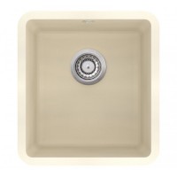 Гранітна мийка AQUASanita ARCA SQA101 Blanched almond
