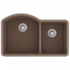 Гранітна мийка AQUASanita ARCA SQA220 Mocha warm