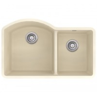 Гранітна мийка AQUASanita ARCA SQA220 Blanched almond