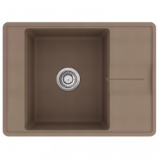 Гранітна мийка AQUASanita Bella-small SQB 102 Mocha warm