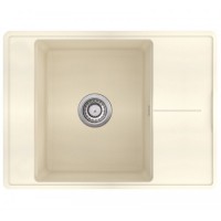Гранітна мийка AQUASanita Bella-small SQB 102 Blanched almond