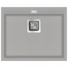 Гранітна мийка AQUASanita Delicia SQD100 Argent