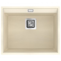 Гранітна мийка AQUASanita Delicia SQD100 Blanched almond
