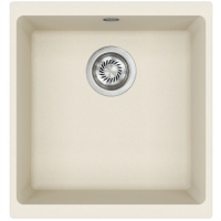 Гранітна мийка Helika Forma SQF102 Blanched Almond 113