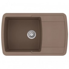Гранітна мийка AQUAsanita Lira SQL101AW Mocha warm