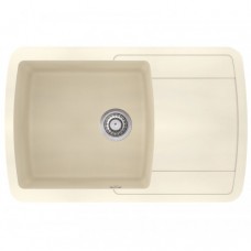 Гранітна мийка AQUAsanita Lira SQL101AW Blanched almond