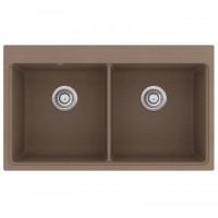 Гранітна мийка AQUASanita Magna SQM200 Mocha warm