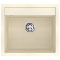 Гранітна мийка AQUASanita QUADRO SQQ100 Blanched almond