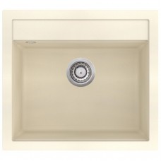 Гранітна мийка AQUASanita QUADRO SQQ100 Blanched almond