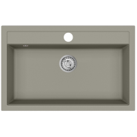 Гранітна мийка Helika Quadro SQQ 103 Argent 