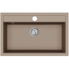 Гранітна мийка Helika Quadro SQQ 103 Mocha