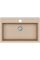 Гранітна мийка Helika Quadro SQQ 103 Beige