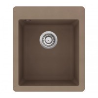Гранітна мийка AQUASanita SIMPLEX SQS100 Mocha warm