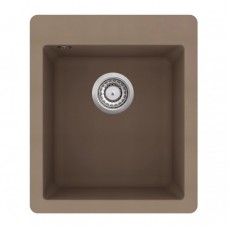 Гранітна мийка AQUASanita SIMPLEX SQS100 Mocha warm