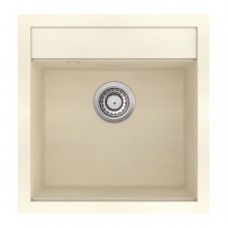 Гранітна мийка AQUASanita Tesa SQT100 Blanched almond
