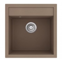 Гранітна мийка AQUASanita Tesa SQT100 Mocha warm