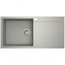 Гранітна мийка AQUASanita TESA SQT103 Argent
