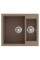 Гранітна мийка AQUASanita TESA SQT150W SQT150 Mocha warm