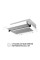 Витяжка PERFELLI TL 502 WH LED