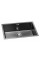 Кухонна мийка GRANADO Under top L STEEL S201 black