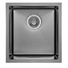 Кухонна мийка GRANADO Under top mini STEEL S201 black
