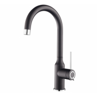 Кухонний змішувач HELIKA VIDE 5023 Black metallic 601