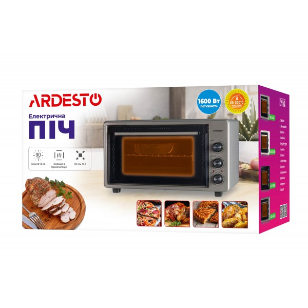 Піч електрична ARDESTO MEO-S45FGB