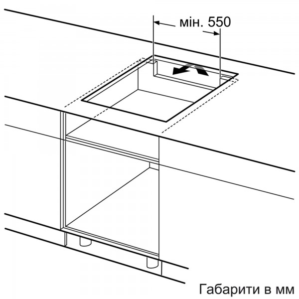 Варильна поверхня Bosch PUF612FC5E