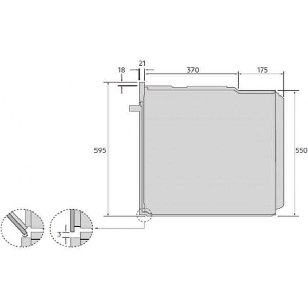 Духова шафа Samsung NV68R2340RS/WT