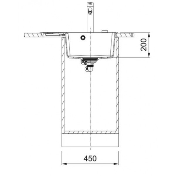 Гранітна мийка Franke Centro CNG 611-62 TL Black Edition