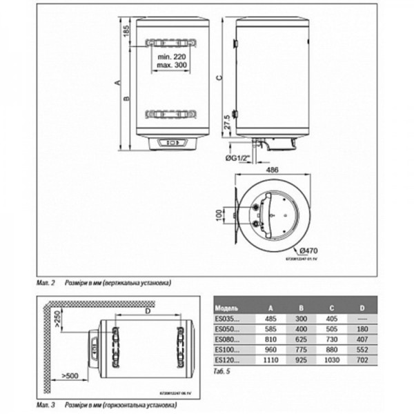 Бойлер Bosch Tronic 8000T ES