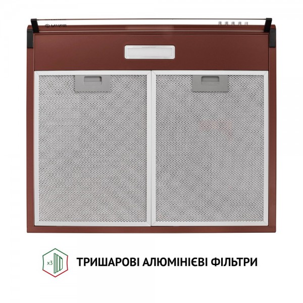 Витяжка Perfelli PL 6144 BR LED
