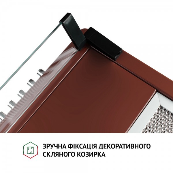 Витяжка Perfelli PL 6144 BR LED