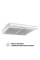 Витяжка Perfelli PL 6144 W LED