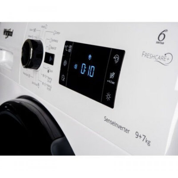 Прально-сушильна машина WHIRLPOOL FWDG97168B EU