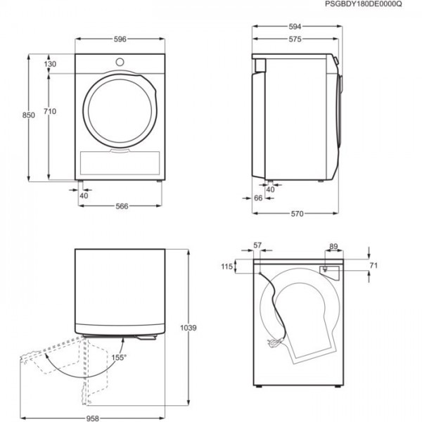 Сушильний автомат Electrolux EW6C527PU