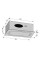 Витяжка Ventolux PUNTO 52 BK (900) PB PC