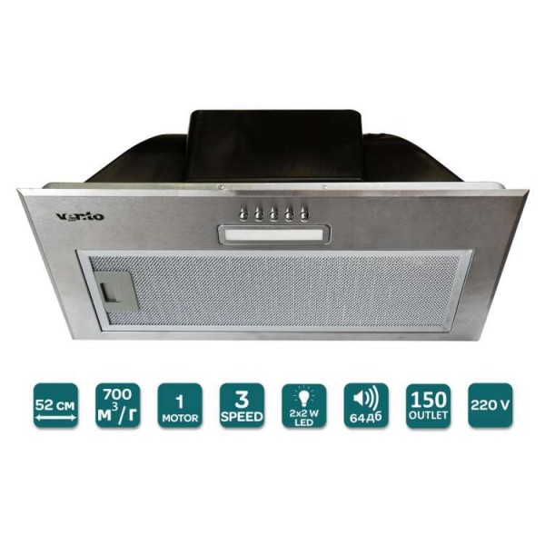 Витяжка Ventolux PUNTO 52 X (700) PB PC