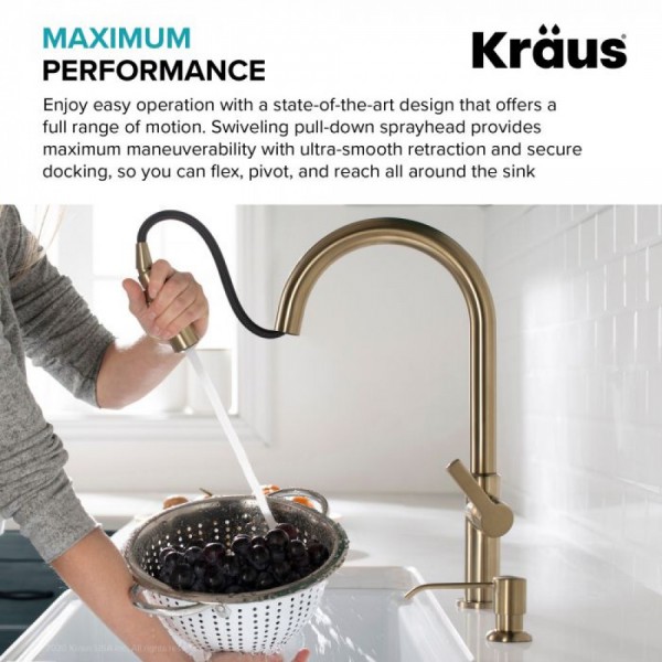 Кухонний змішувач Kraus KPF-2820BB