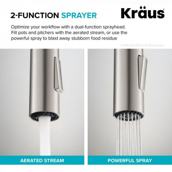 Кухонний змішувач Kraus KPF-2820BB