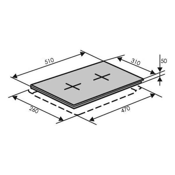 Варильна поверхня VENTOLUX HG320 CEST (X) 7