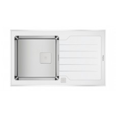 Кухонна мийка Teka Diamond 1B 1D 86 біла