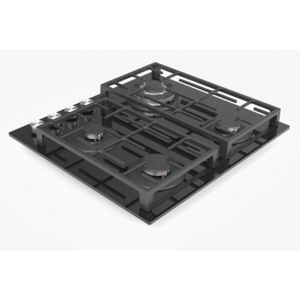 Варильна поверхня Fabiano FHG 28-44 VGHT Black Glass