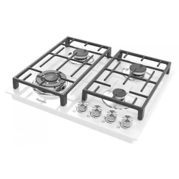 Варильна поверхня Fabiano FHG 28-44 VGHT White Glass