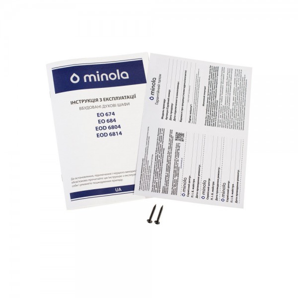 Духова шафа Minola EOD 6804 Platinum Gray