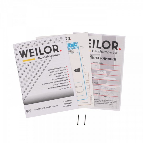 Духова шафа WEILOR FTO6F11BI