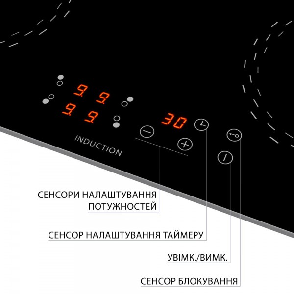 Варильна поверхня Minola MI 6038 KBL