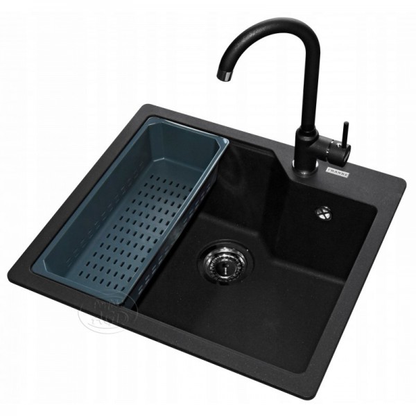 Гранітна мийка Franke URBAN UBG 610-56 Black Edition