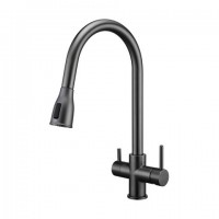 Кухонний змішувач Fabiano FKM 3122 Black Steel